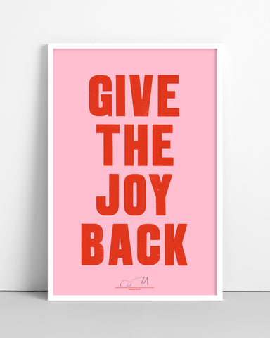 Give The Joy Back
