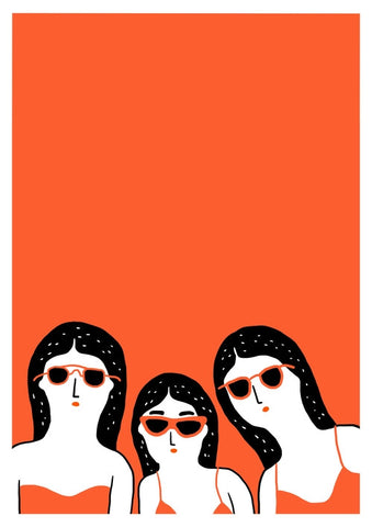 Agathe Sorlet Three Girls - Quintal Éditions