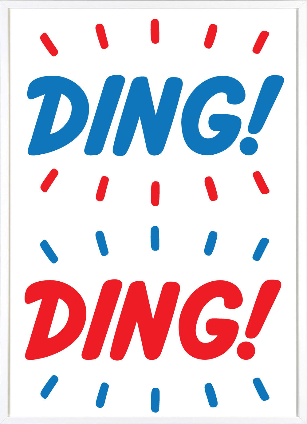 Crispin Finn Ding Ding Print Outline Editions